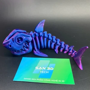 Mô Hình Cá Mập Khớp Động | Color Shark