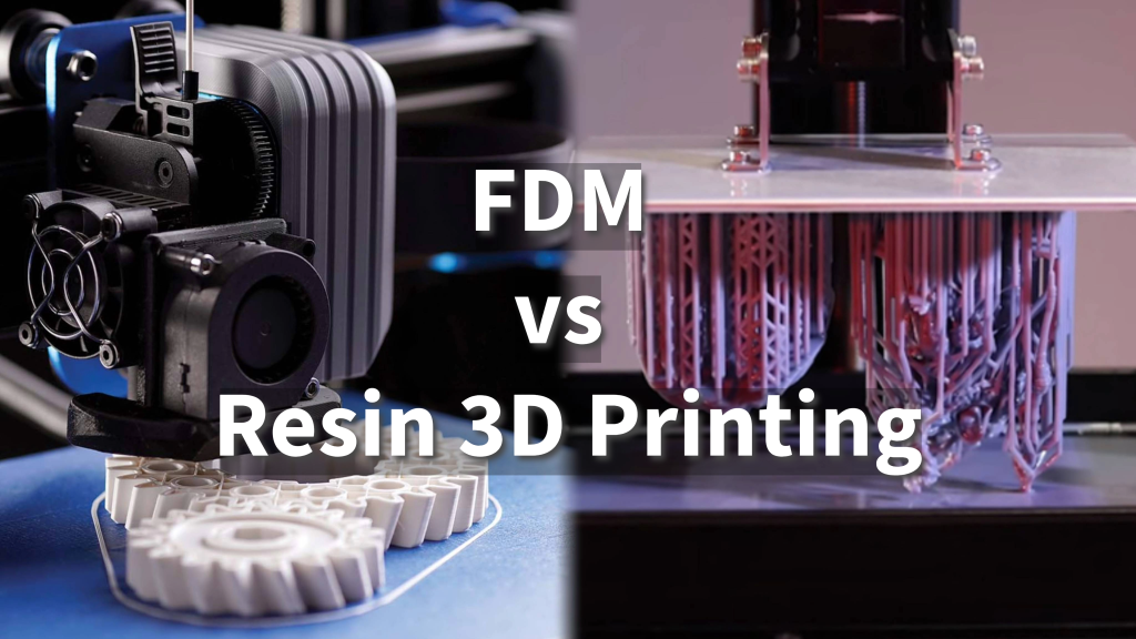 So sánh máy in 3d resin & FDM